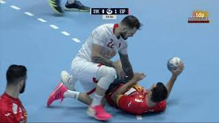 Road to EHF Men's Cup 2022. Q2GP 4th M G.A -  Slovakia vs. Spain